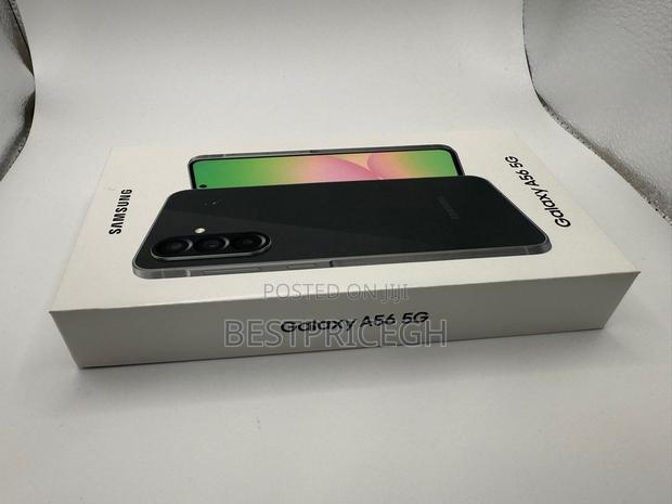New Samsung Galaxy A56 256 GB Black photo 3