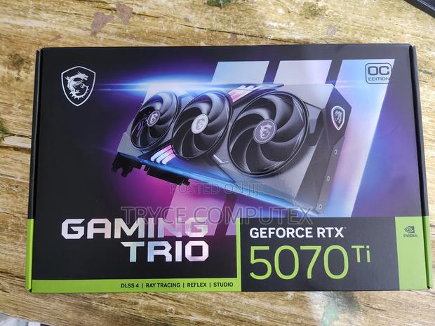 Msi Gaming Trio RTX 5070 Ti 16gb Graphic Card · Photo 2
