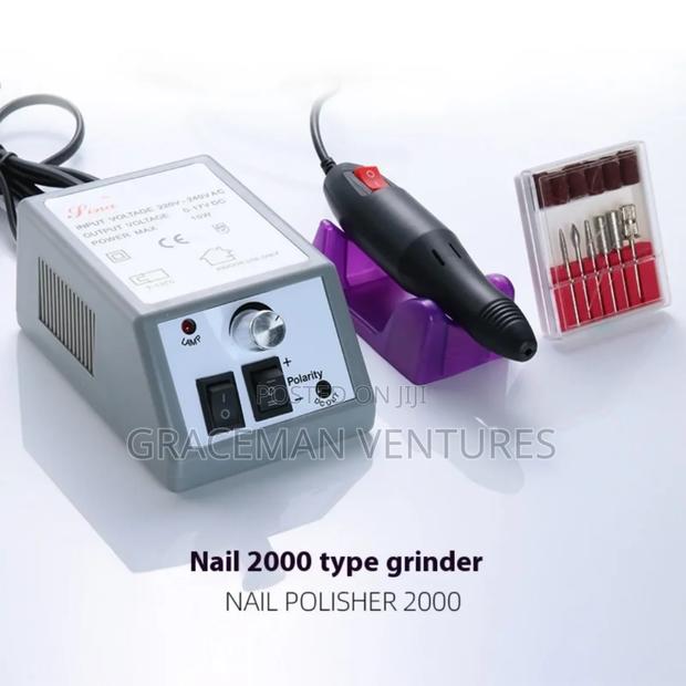 Electric Nail Drill Machine Manicure Tool Drill Bit Set