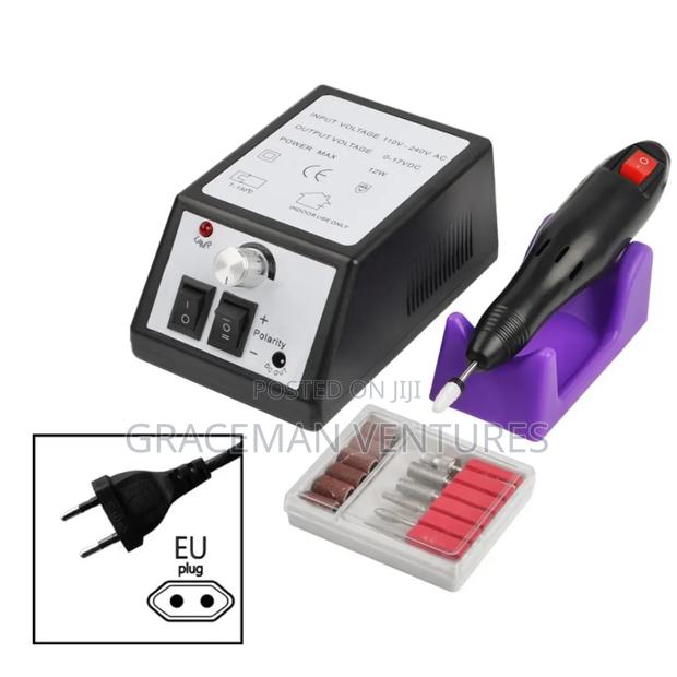 Electric Nail Drill Machine Manicure Tool Drill Bit Set photo 2
