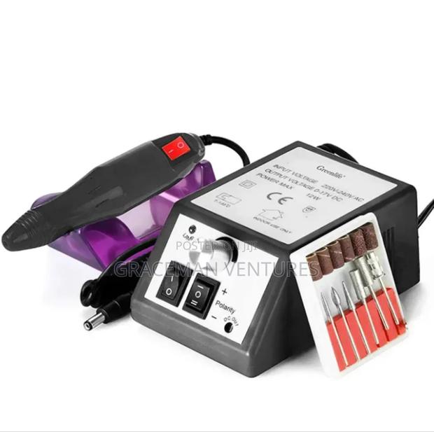 Electric Nail Drill Machine Manicure Tool Drill Bit Set photo 3
