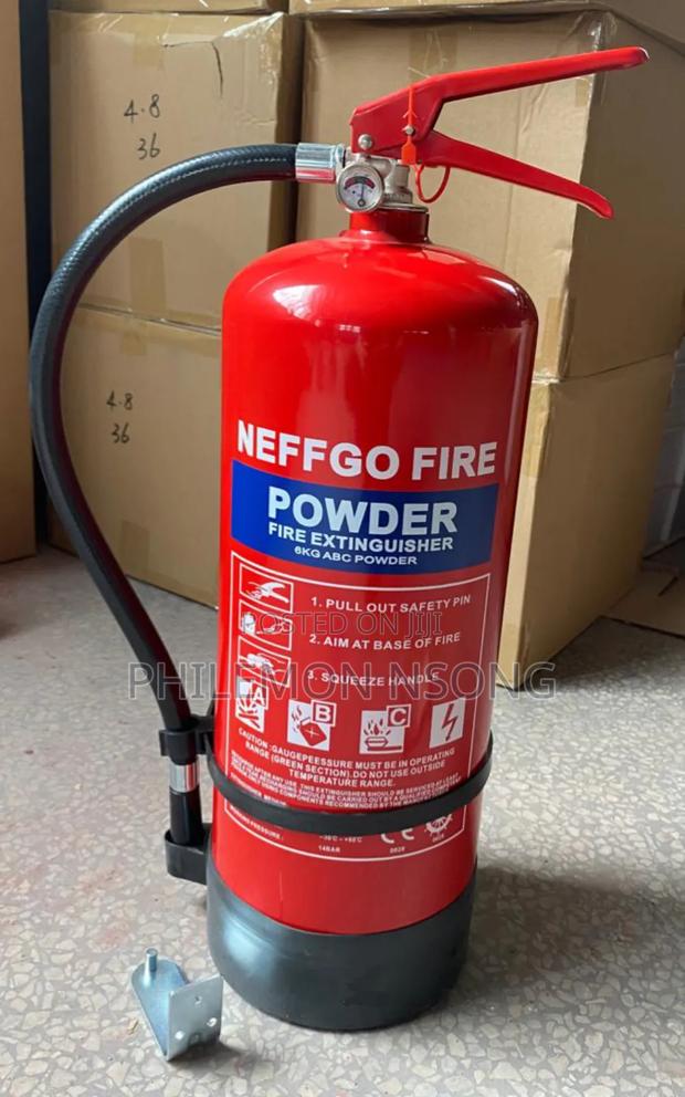 Neffgo 6kg Dry Chemical Powder Fire Extinguisher. · Photo 2