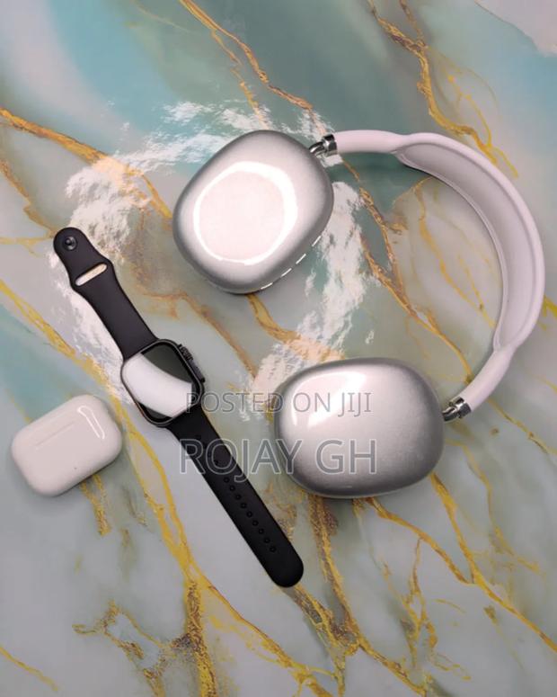 MVP-280 Combo Pack – Smart Watch + Headphones + Airpods - Silver photo 9