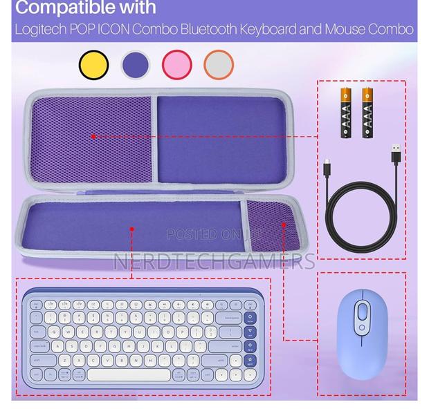 Logitech Pop Icon Wireless Keyboard Mouse Combo photo 4