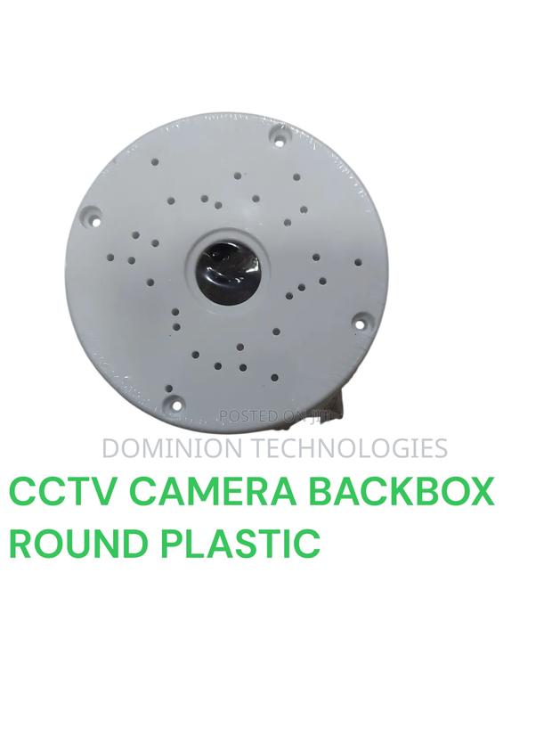 CCTV Camera Backbox Round Plastic · Photo 4
