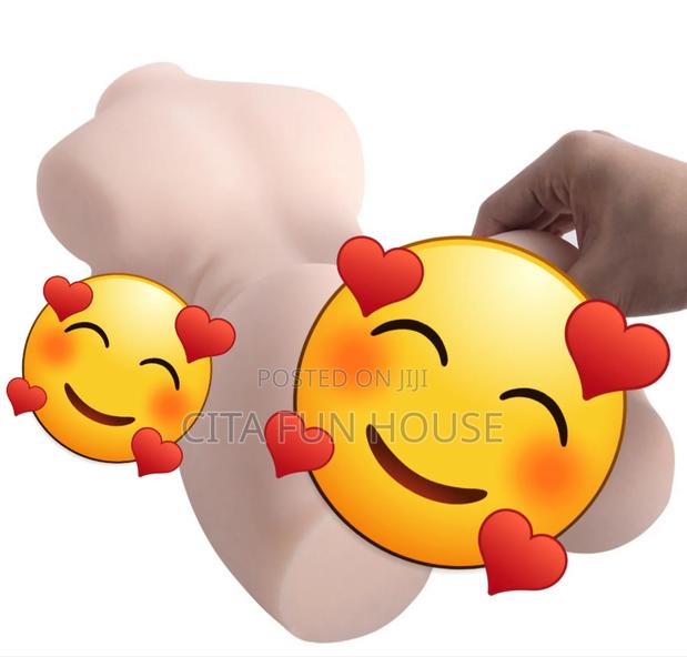 Half Size Realistic Doll Vaginal/Anal Breast Silicon Male Masturbator · Photo 2