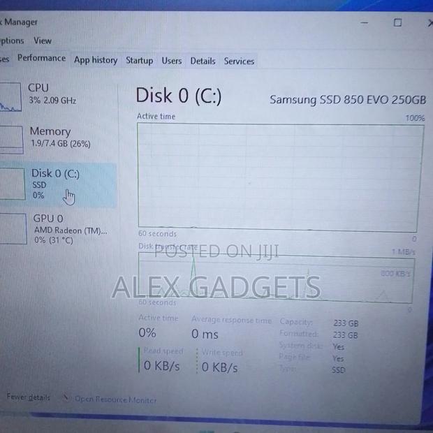 Laptop HP EliteBook 745 8GB AMD A8 SSD 256GB photo 5