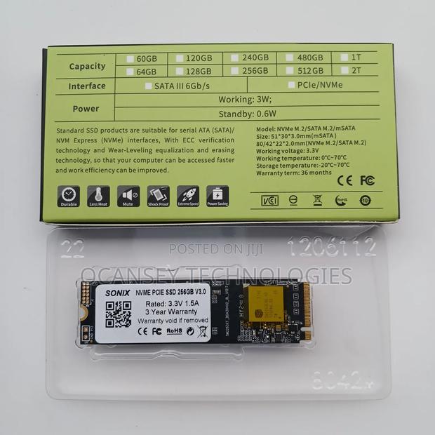 Original High-Quality M.2 256gb SSD Nvme Pcie V3.0 photo 4