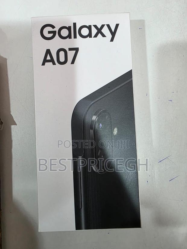 New Samsung Galaxy A07 4G 128 GB Black