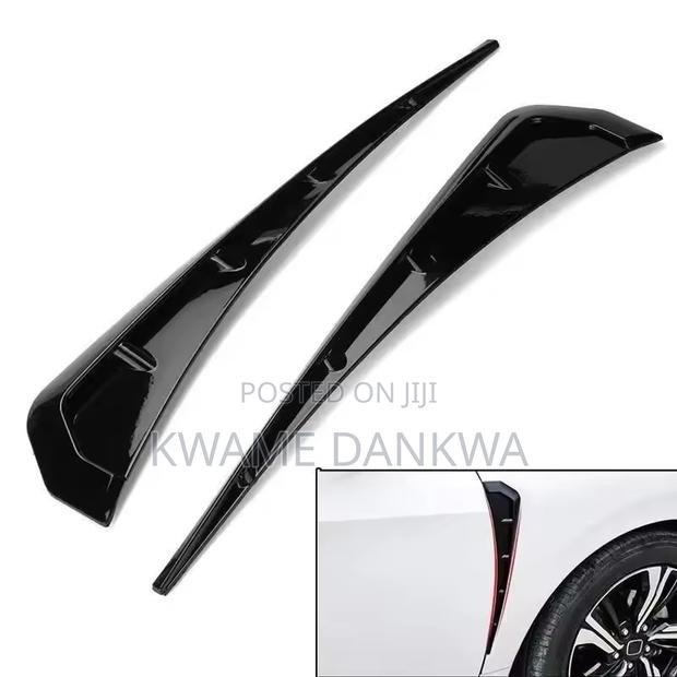 Universal 2 Pcs Decorative Car Fender Side Airflow Spoiler photo 2