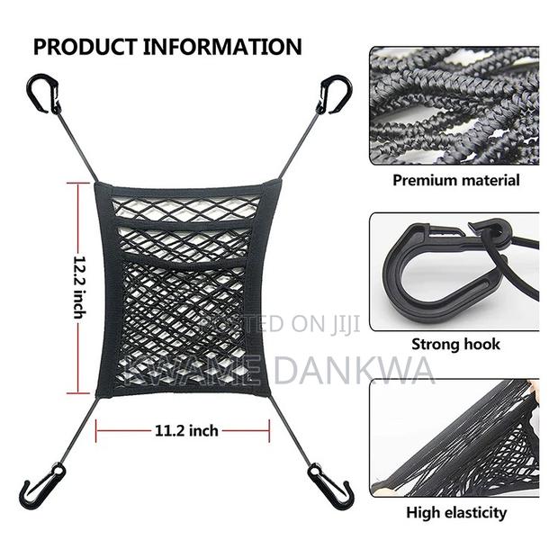 Universal Double Layer Car Mesh Organizer photo 3