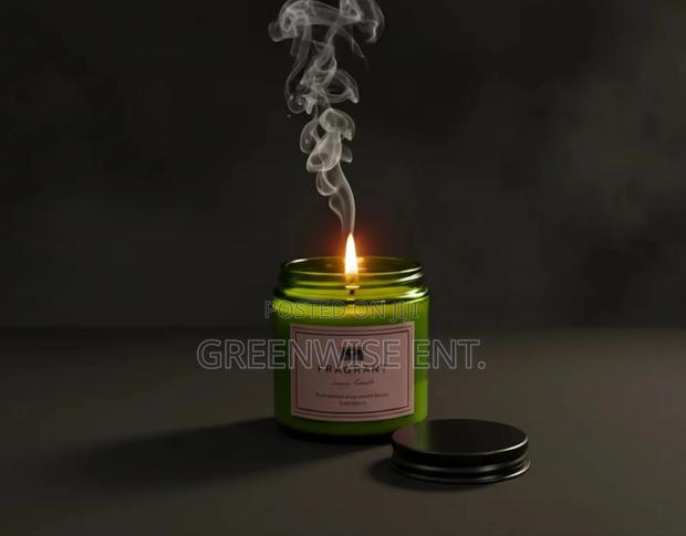 Fragrant Bliss" Natural Plant Extract Scented Candle