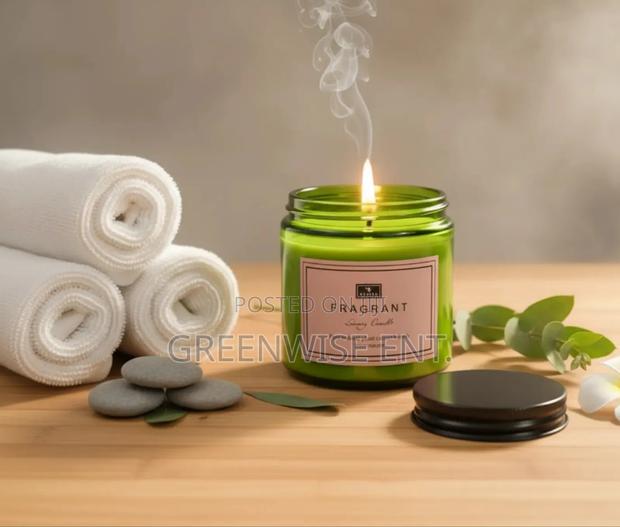Fragrant Bliss" Natural Plant Extract Scented Candle photo 4