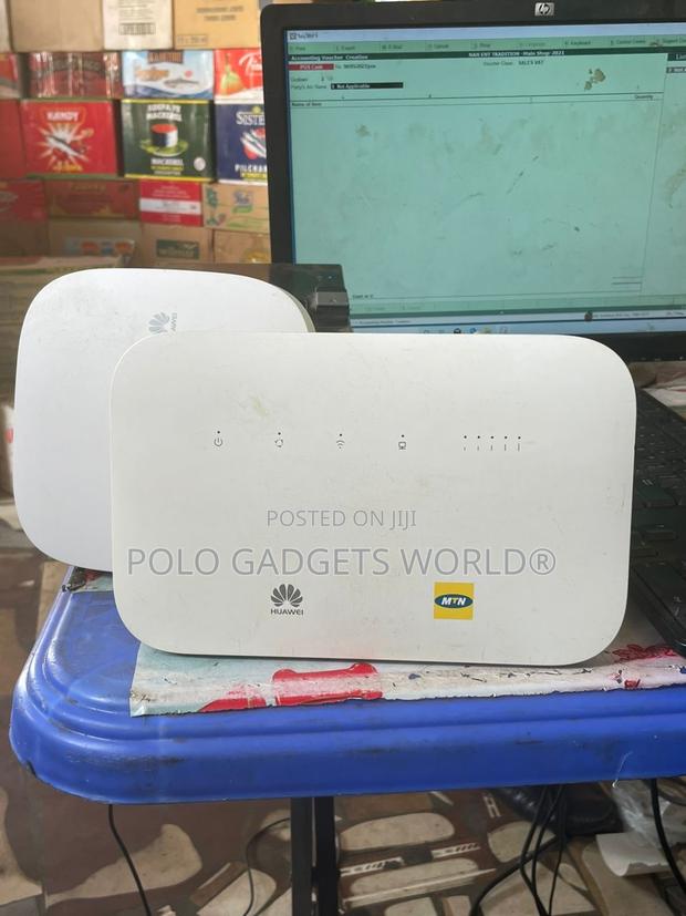 Neatly Used MTN Turbonet Router and Omni Antenna (No Sim) · Photo 1