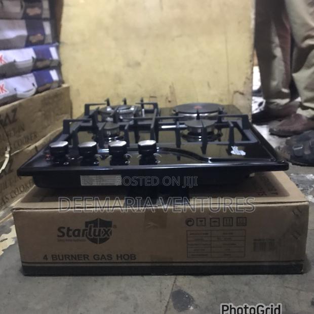 Starlux Built in 3 Burner and 1 Hotplate Electrical Ignition Gas Hob photo 3
