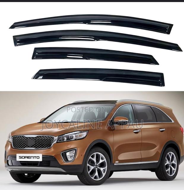 Original Kia Sorento 2013 to 2020 Window Door Visor/Guard Chrome photo 8