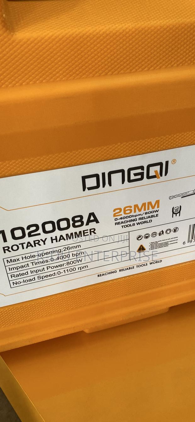 Dingqi Rotary Hammer Drill 800w photo 5