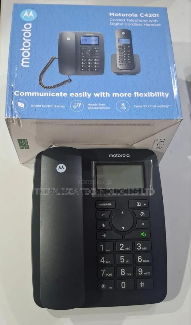 C4201 Motorola Corded Telephone + Screen · Photo 2