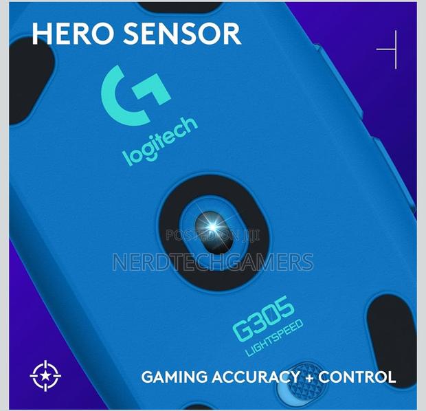 Logitech G305 Lightspeed Wireless Gaming Mouse, Hero Sensor photo 5