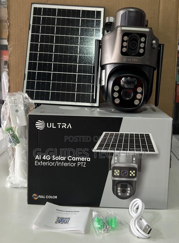 Ultra Ai 4g Solar PTZ Camera Dual-Lens Full Color 6mp photo 4