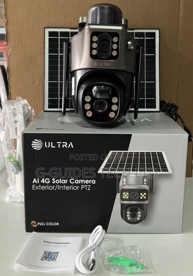 Ultra Ai 4g Solar PTZ Camera Dual-Lens Full Color 6mp photo 2