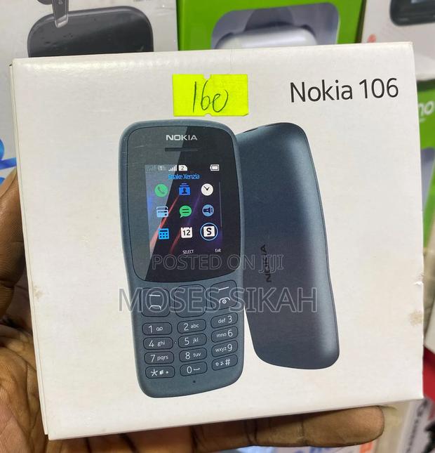 New Nokia 106 Black