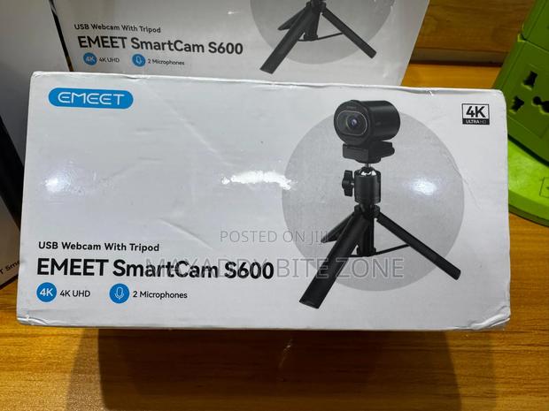 Emeet S600 Autofocus 1080p 60fps With Tripod Streaming Webcam photo 3