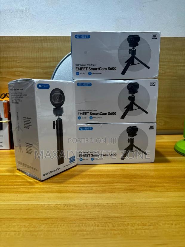 Emeet S600 Autofocus 1080p 60fps With Tripod Streaming Webcam photo 5
