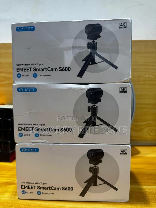 Emeet S600 Autofocus 1080p 60fps With Tripod Streaming Webcam photo 2