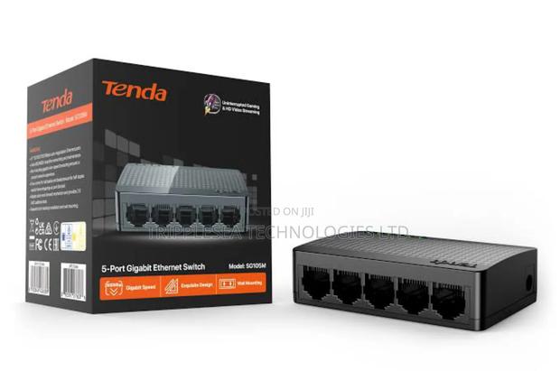 Tenda Sg105 5-Port Gigabit Ethernet Switch · Photo 2