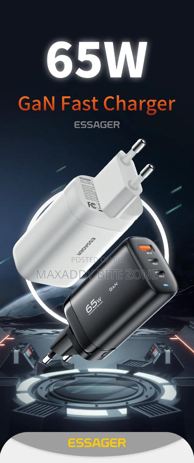 Essager 65w Gan Usb Type C Charger For Laptop Pps 45w 25w Fast Chargr