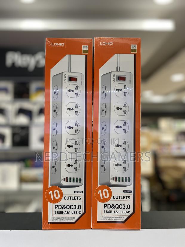 Ldnio Sc10610 Power Socket Pd 20w Fast Charging Smart Power Strips 10 · Photo 2