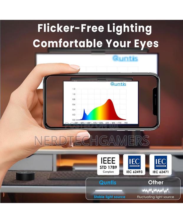 Quntis Pc Screen Lamp , Adjustable Screen Light Led Usb Computer Lamp photo 5