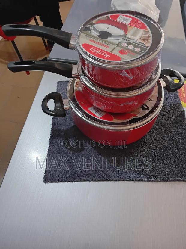 Non-Stick Aluminium Cooking Utensil 3 Set · Photo 2