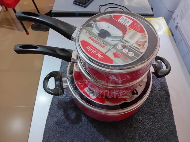 3 Set Saucepans Aluminium Cookware · Photo 4