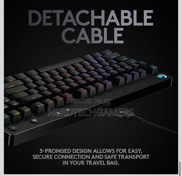 Logitech G Pro Mechanical Gaming Keyboard, Ultra Portable Tenkeyless D photo 5