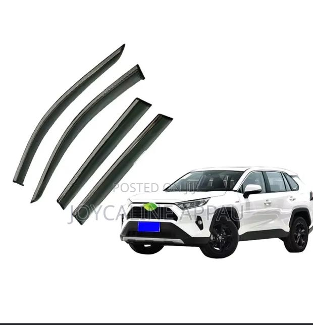 Original Toyota Rav4 2015 to 2024 Window Visor/Rain Guard Chrome photo 6
