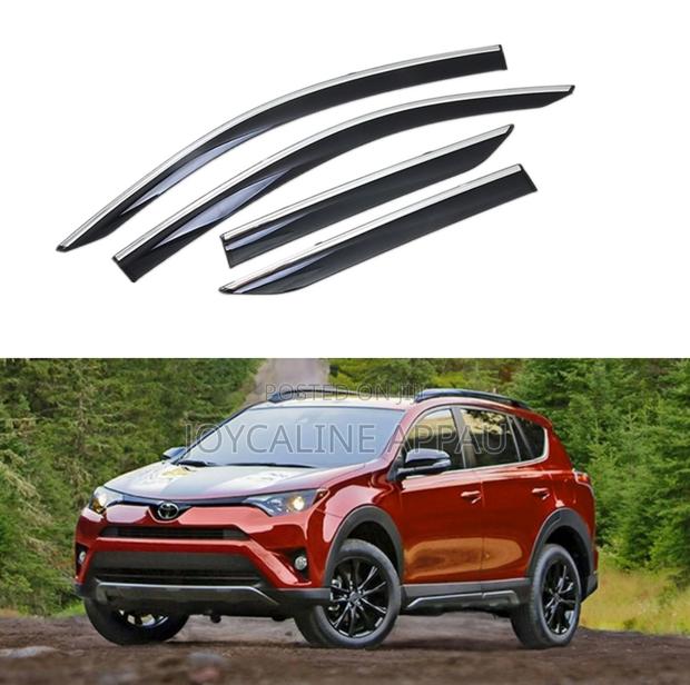 Original Toyota Rav4 2015 to 2024 Window Visor/Rain Guard Chrome photo 3
