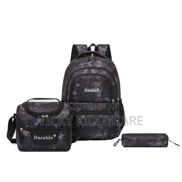 3 PCS Unisex School Bag · Photo 4