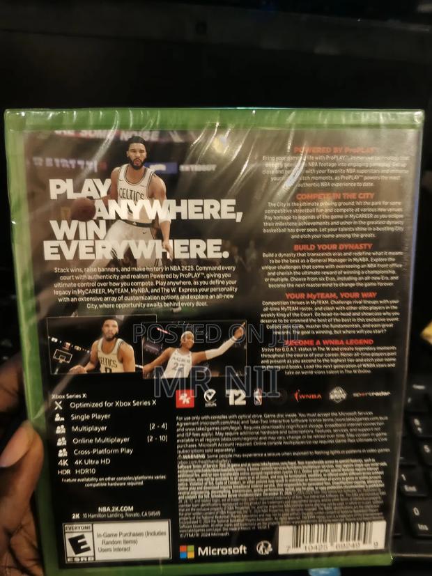 Nba 2k25 Xbox Series X Cd photo 2
