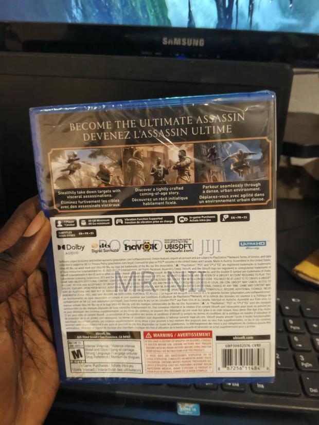 New Assassin's Creed Mirage Ps5 Cd photo 2