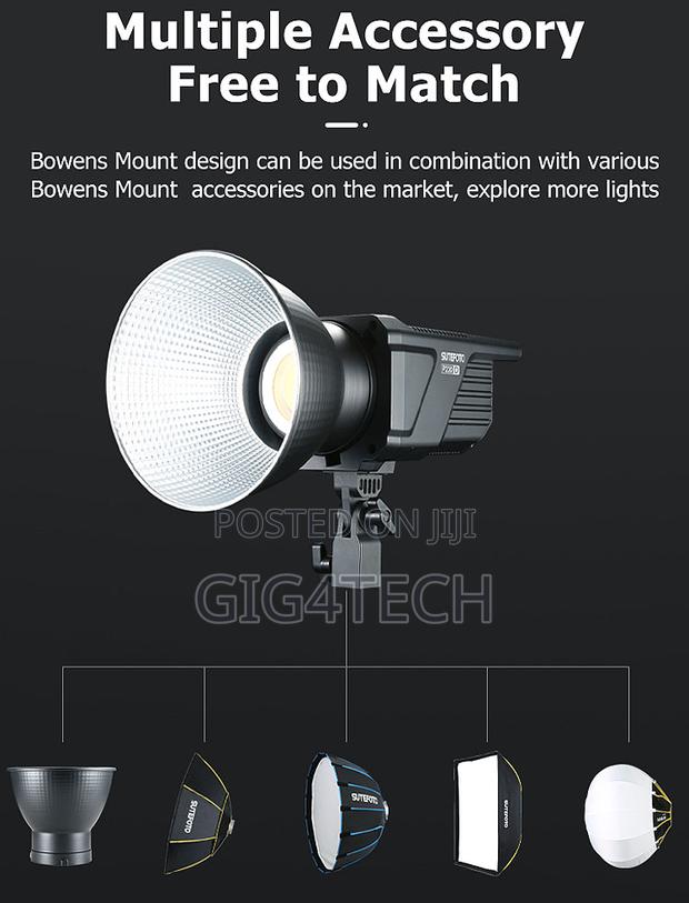 Sutefoto P160bi 160w Bicolor Studio Led Light Bowens Mount photo 5
