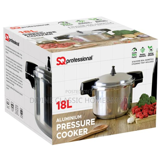 Sq Professional Aluminium Pressure Cookers 18l