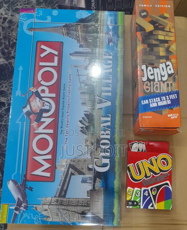 Monopoly + Jenga + Uno Game Pack · Photo 2