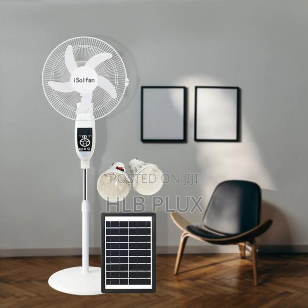New Isolfan 16inches Rechargeable Standing Fan With Remote