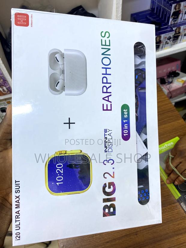Smart Watch and Airpods Pack ( 10-in-1 Package) photo 2
