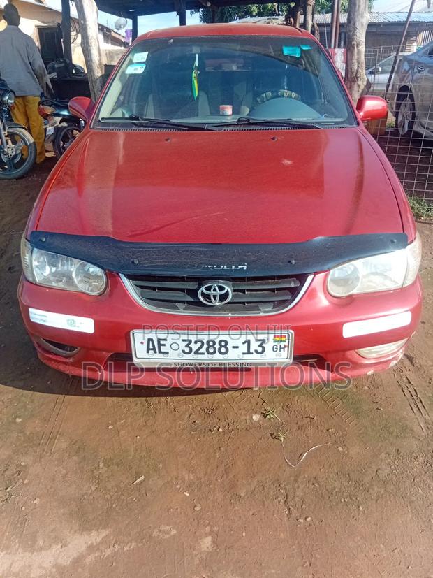 Toyota Corolla Automatic 1999 Red