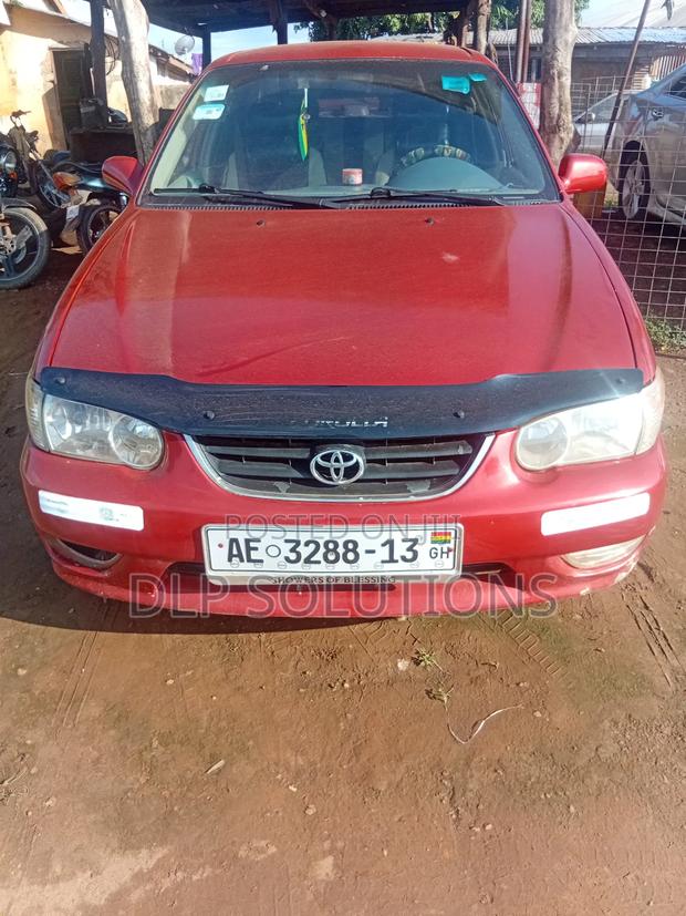Toyota Corolla Automatic 1999 Red photo 8