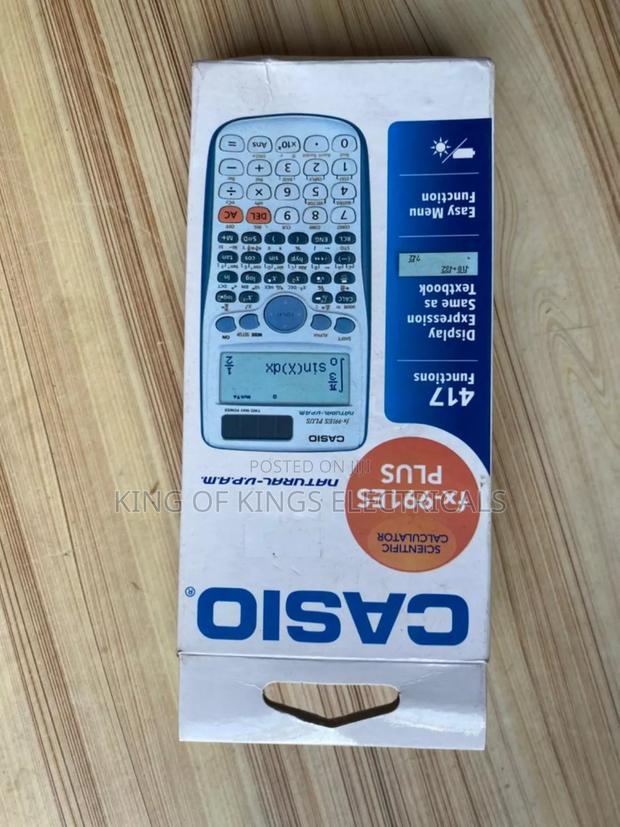 Casio Fx-991es Plus Scientific Calculator – 417 Functions, Natural