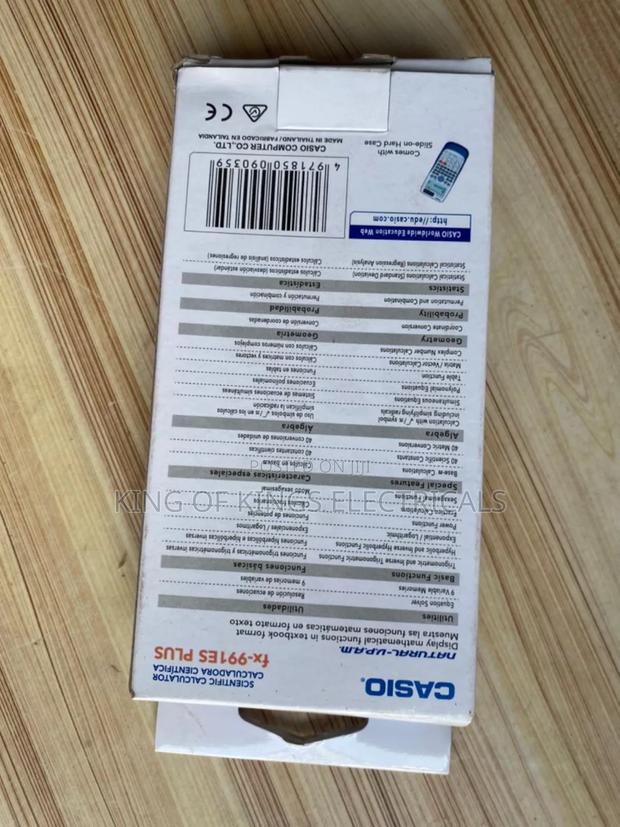 Casio Fx-991es Plus Scientific Calculator – 417 Functions, Natural